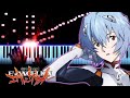 Full neon genesis evangelion op  a cruel angels thesis  yoko takahashi piano