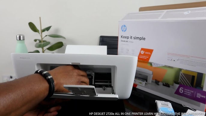 HP DeskJet 2720e Ink Cartridge Replacement. - YouTube Hp Deskjet 2720E Ink Cartridge Replacement. - Youtube