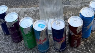 Breaking glass bottles ⚠️🔥Crushing Crunchy & Soft Things! #shorts #asmr