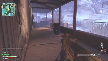 MW3 TDM P90 MOAB gameplay Outpost rushing HD