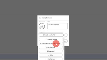 How to create Stamp Category in Revizto