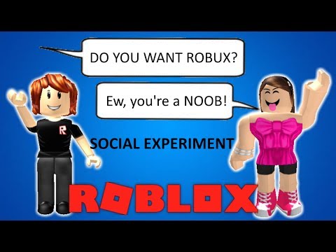 Noob Donating Real Robux To People Roblox Social Experiment By