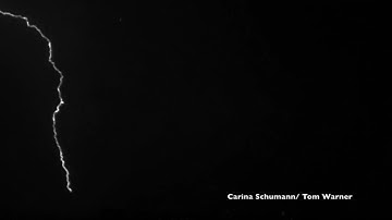 Upward Lightning Telkom Tower Johannesburg