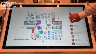 InfoComm 2018: Officespace Shows Wayfinding Application Using Officespace Software in Qbic Booth