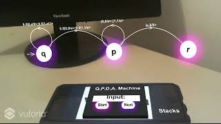 Simulating Quantum Turing Machine in Augmented Reality