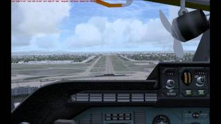 FSX - Antonov 225 - Manual landing at Frankfurt RWY 18