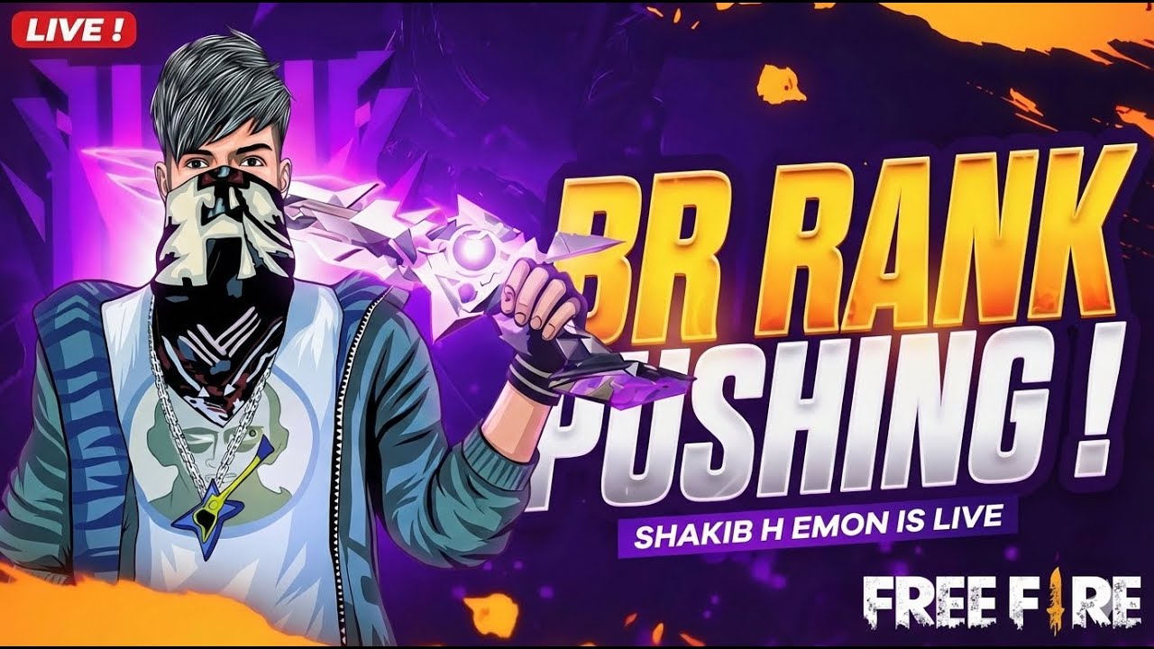 🔥 Free Fire Rank Push Live 🔴| With Subscribers #shortslive #freefire # ...