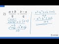 Algebraic Fractions (Lesson  8 of 11 Form 1 Mathematics)