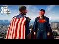 GTA 5 - SUPERMAN vs HOMELANDER | Epic God Battle!!