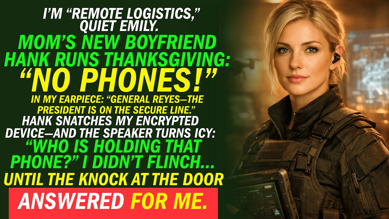 He Mocked His Stepdaughter for 'Playing Office'... Until He Answered a Secure Line from the Presid..