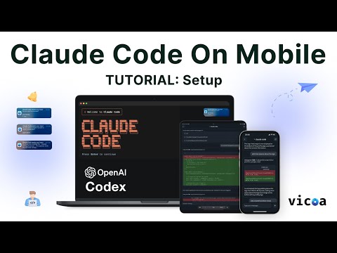 How to Setup Vicoa - Run Claude Code and Codex anywhere, on any device