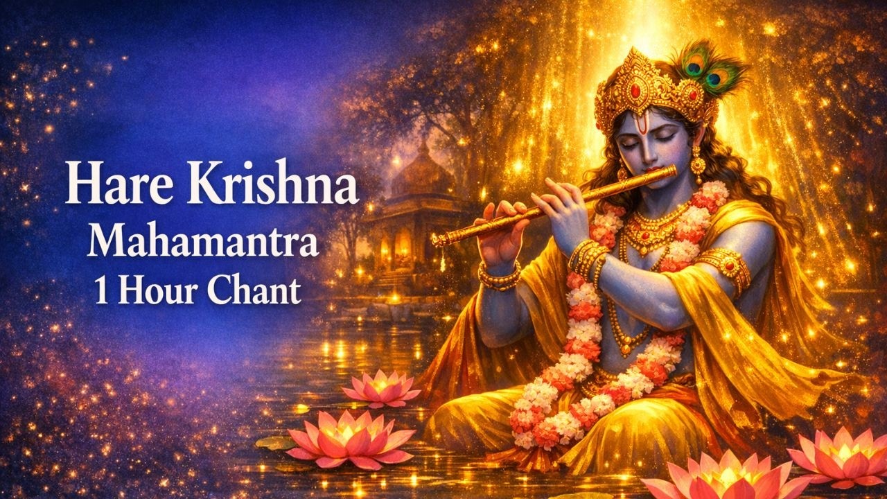 रोज एक बार सुनें – 1 घंटा हरे कृष्ण महामंत्र जप | Hare Krishna Mahamantra Chant