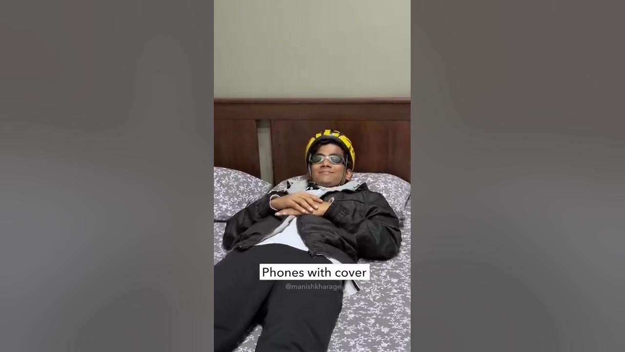 Phones: With Vs Without Cover | Manish Kharage #shorts Phones: With Vs Without Cover | Manish Kharage #shorts