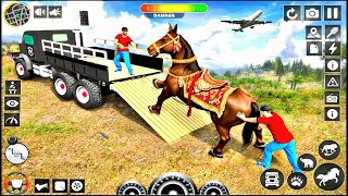 Wild Animals Transport Truck game ! Android gameplay class driving truck transport wild animals  screenshot 3