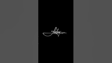 Signature Logo Animation for Sterling Guitarist | Custom Signature Reveal | After Effects Animation