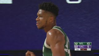 Bucks Score 80 1st Half! Giannis Strategy! 2020 NBA Orlando Scrimmage