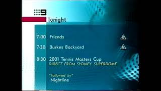 Nine Network Ident 2001-2002