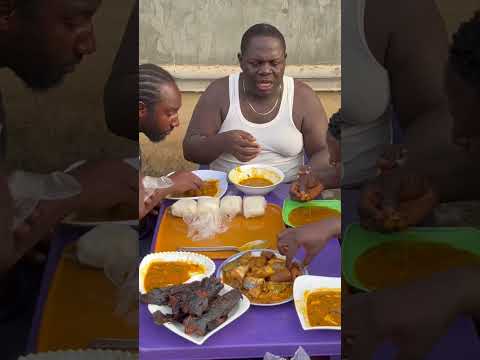 Omg! How many fufu can you eat?