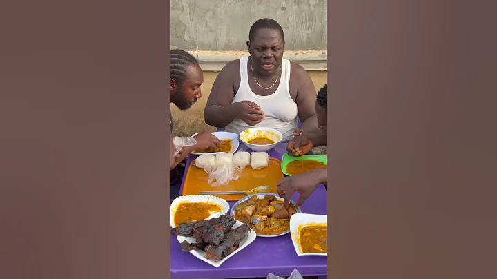 Omg! How many fufu can you eat?