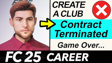 What Happens When You Get Sacked In FC 25 Create A Club Career Mode?