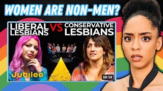 REACTION: Conservative Lesbians vs Liberal Lesbians Middle Ground REACTION: Conservative Lesbians vs Liberal Lesbians Middle Ground