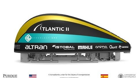 Hyperloop UPV - The Atlantic II - Hyperloop Pod Competition II