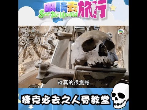 眼睛去旅行｜捷克必去之人骨教堂｜捷克旅行｜藝術品