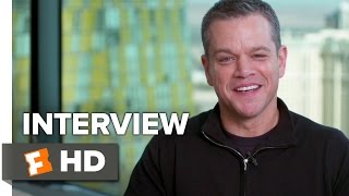 Jason Bourne Interview - Matt Damon (2016) - Action Movie