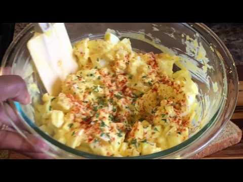 Video: Egg Salad With Egg - A Step By Step Recipe With A Photo