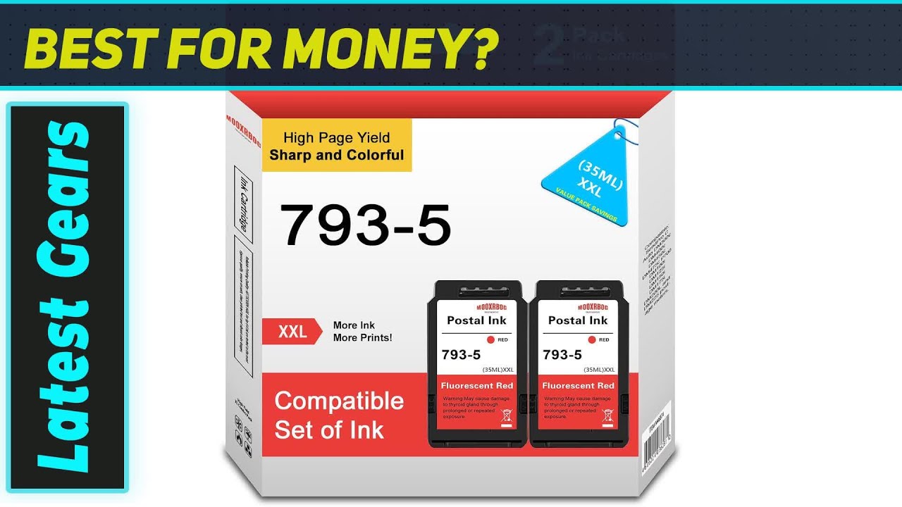 Mooxrbog 793-5 Red Ink: лучшая замена Pitney Bowes DM100 и SendPro