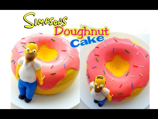 The Simpson S Doughnut Cake 5 Steps With Pictures Instructables The Simpson S Doughnut Cake 5 Steps With Pictures Instructables