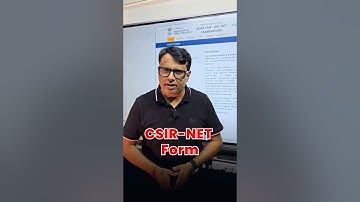 CSIR NET Dec. 2025 | How to fill Application form ? | Step by step process | By GP Sir