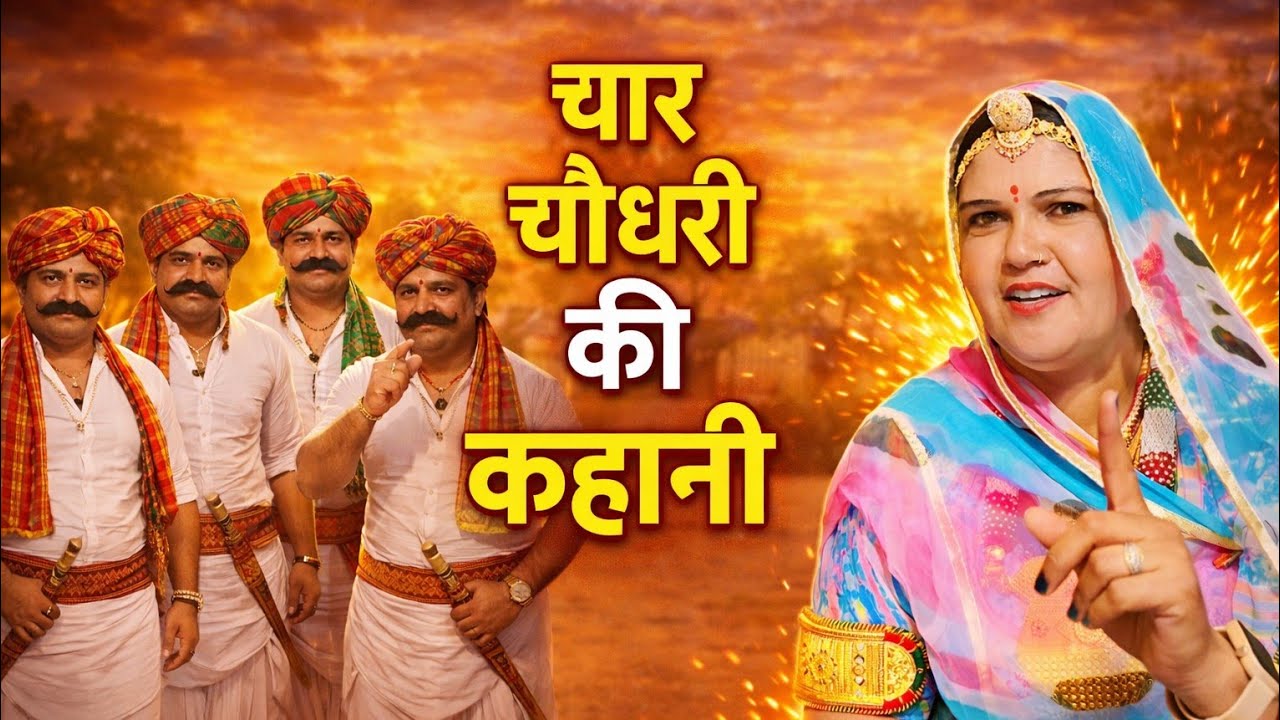 चार चौधरी की मजेदार कहानी 😄 | बुद्धि से जीती शर्त | राजस्थानी मारवाड़ी ज्ञान कथा 2026 