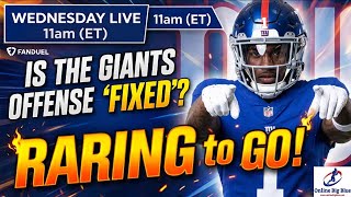 New York Giants LIVE 11am (ET) Is the Giants Offense fixed &amp; Raring to GO in 2026?