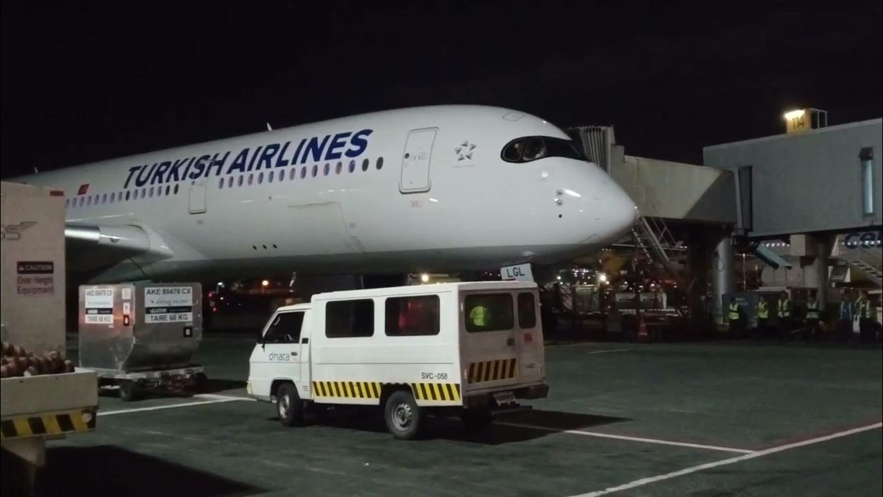 Turkish airlines Arrived at terminal 3 Philippines international