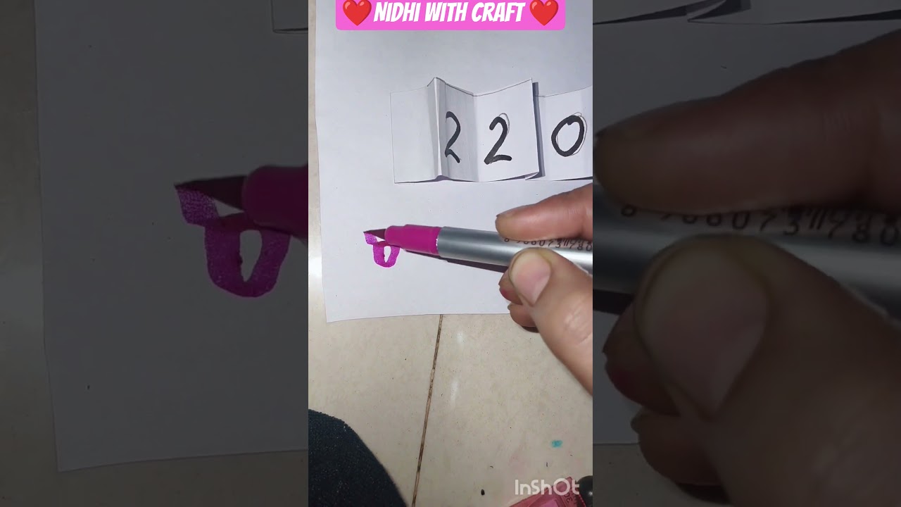 New year craft for kids.