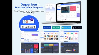 Superieur - Bootstrap Admin Dashboard Template
