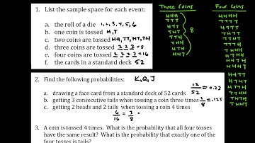 Module 5 Fundamentals of Probability: Video #3