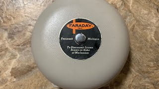 Information (Perfect School Bell Sound Effect) Faraday 3430 6” Bell News