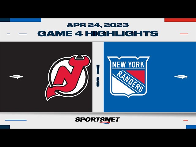 New Jersey Devils - New York Rangers - Apr 24, 2023