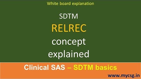 SDTM.RELREC - understanding the concept of related records