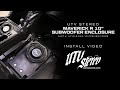 UTV Stereo Can-Am® Maverick R 10" Subwoofer Enclosure (Updated)
