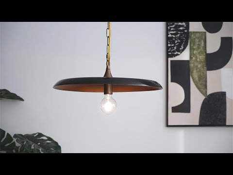 Solara Disc Pendant Lamp — video 2