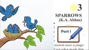 Sparrows by K.A Abbas (Part 1) : (Class 11th, General English, PSEB) - Complete Explanation
