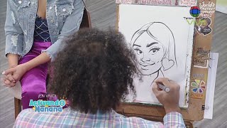 Mr. Alani J, el caricaturista más rápido del mundo  | Activando la Mañana