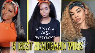 best head band wigs