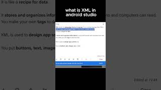 what is XML in android studio in Hindi & Urdu