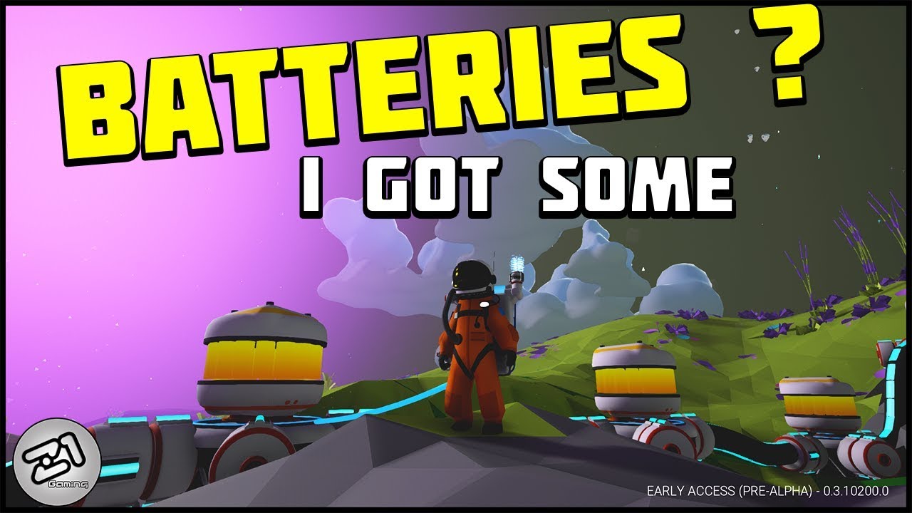 Radiated , Arid , Lithium and BATTERIES ! Lets Play Astroneer gameplay