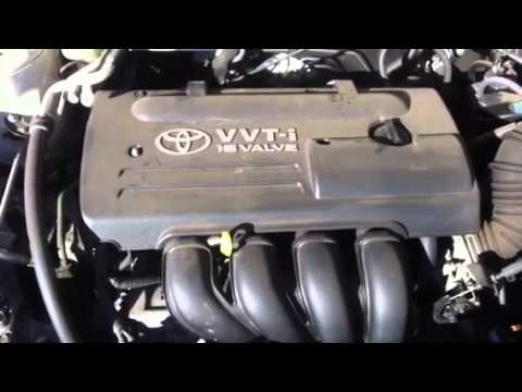 2004 Toyota Corolla engine ticking - YouTube