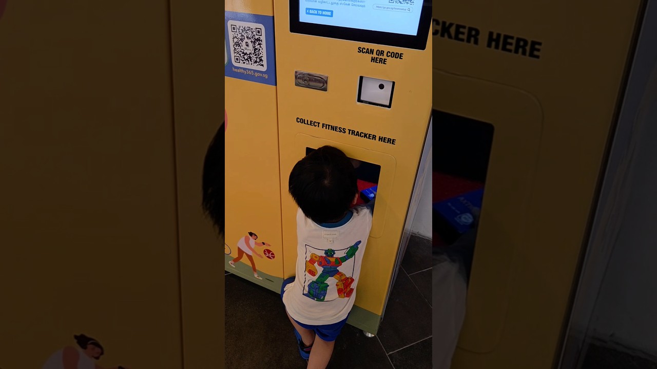 Track Steps, Heart Rate, Sleep & Get Rewards with a free Healthy 365 Watch from vending machine